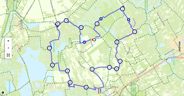 Fietstochten 50-81 KM